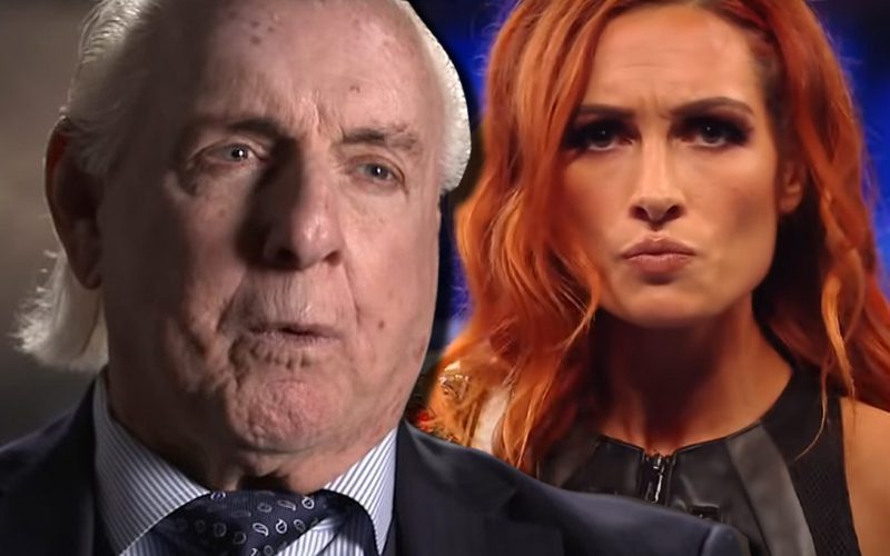 Ric Flair Thinks Becky Lynch Is Out Of Her Mind For Mocking Ronda Rousey