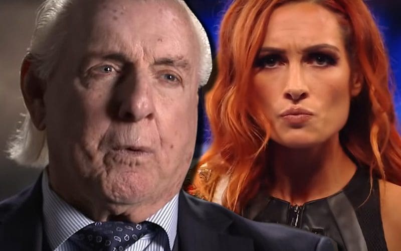 Ric Flair Rips WWE For Letting Becky Lynch Use His Trademarks