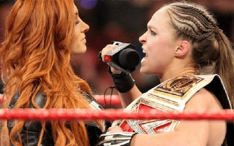 Becky Lynch Says She Still Has Ronda Rousey’s RAW Women’s Championship