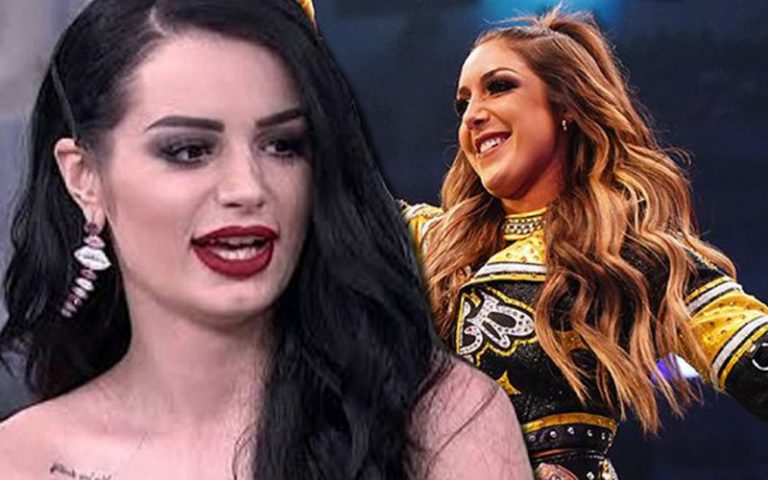 Paige Claps Back At Fan Dragging Her For Showing Love To Britt Baker