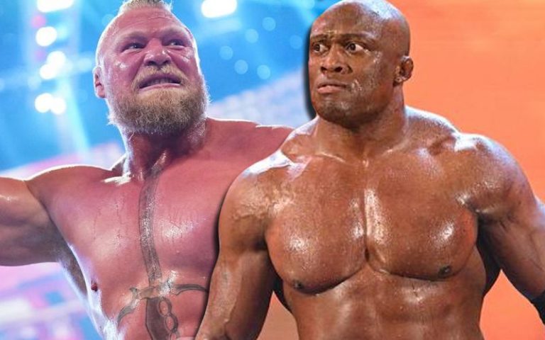 Bobby Lashley Claims Brock Lesnar Was Scared After Their WWE RAW Promo