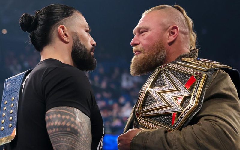Brock Lesnar Reminds Us All He Is Coming For Blood Against Roman Reigns At WrestleMania