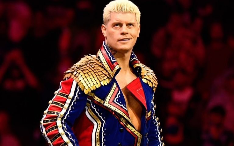 Cody Rhodes Working For AEW As A Free Agent Without A Contract