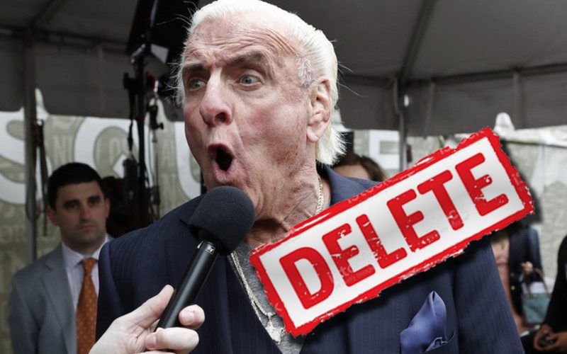 Ric Flair Deletes Furious Tweet Directed At Becky Lynch