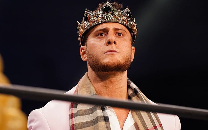 MJF Deletes Comeback About Having A Fat Chick Fetish