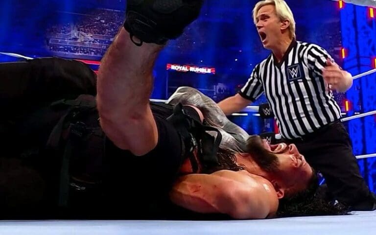 Fans Livid After Roman Reigns Retains Universal Title Via DQ At Royal Rumble