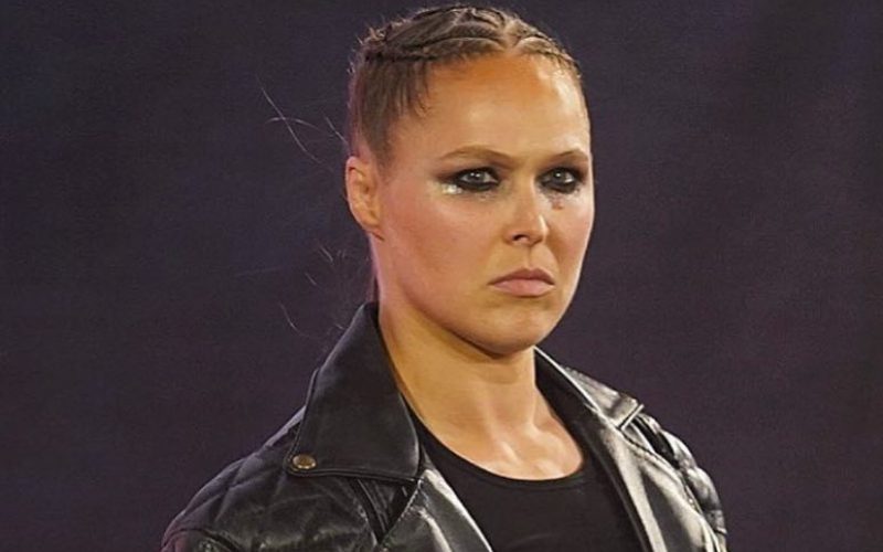 WWE Sent Ronda Rousey A Ring To Train At Home