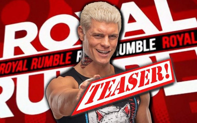 Cody Rhodes Teases WWE Royal Rumble Appearance