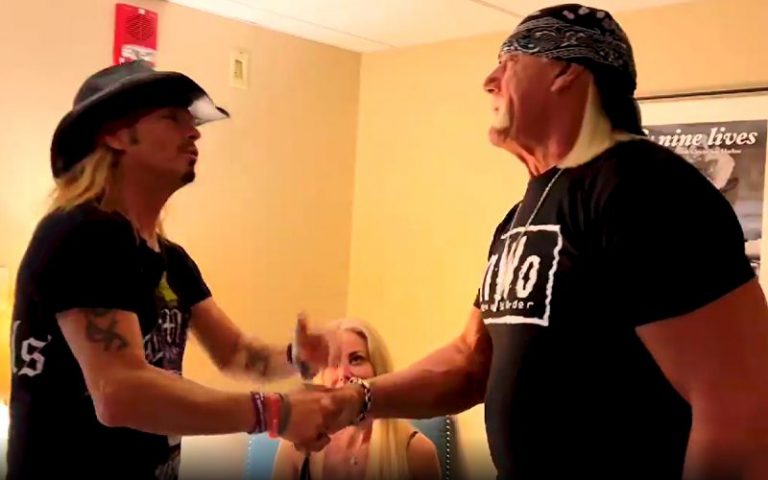 Hulk Hogan Asks Bret Michaels To FaceTime His Son Nick Hogan In Hilarious Video
