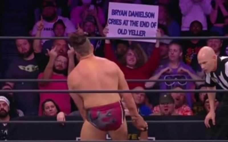 Bryan Danielson Shoots Down Fan Taunt That He Cried At The End Of Old Yeller