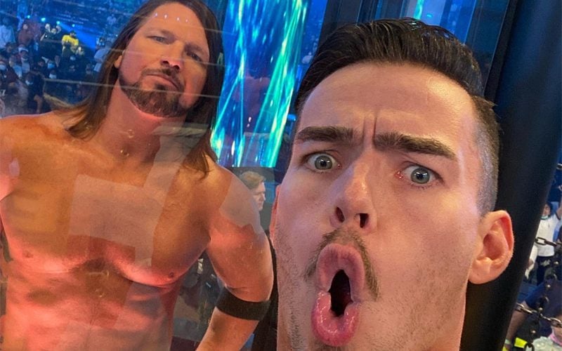 Austin Theory Finally Shares WWE Elimination Chamber Selfies