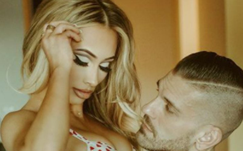Carmella & Corey Graves Use Super-Steamy Photos To Promote Their Reality Show