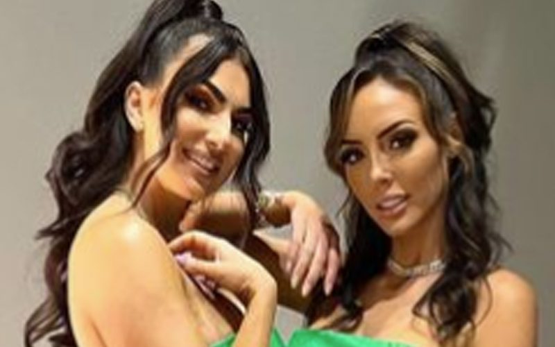 Jessica McKay & Cassie Lee Prove They Will Remain Friends In Stunning Green Dress Photo Shoot