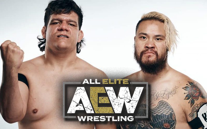 Ex MLW Tag Team Violence Is Forever Backstage At AEW Dynamite