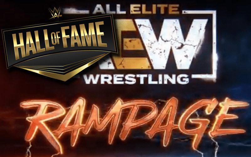 WWE Hall Of Fame Ceremony Running Head To Head With AEW Rampage