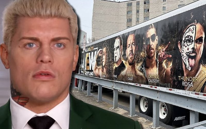 AEW Reveals New Production Truck Designs Without Cody Rhodes