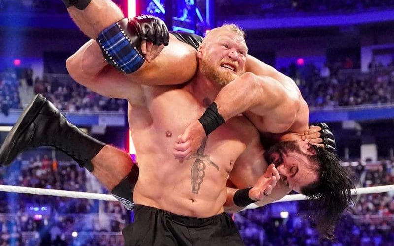 WWE Originally Planned More Brock Lesnar & Drew McIntyre Spots During