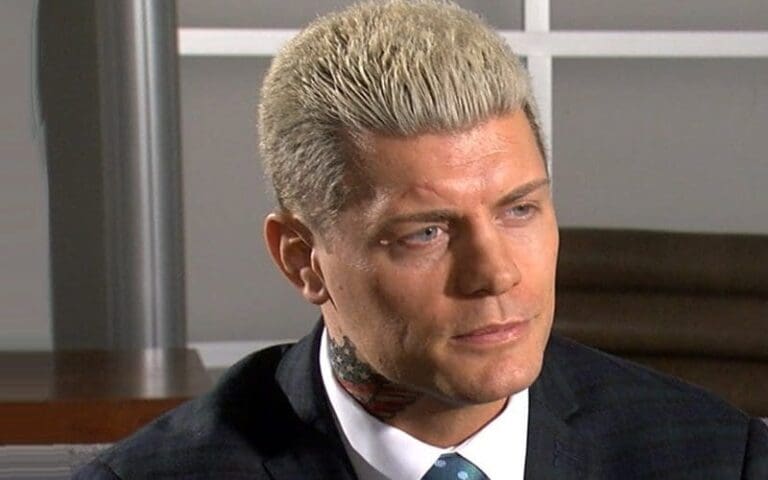 Cody Rhodes Deletes Recent Retirement Post