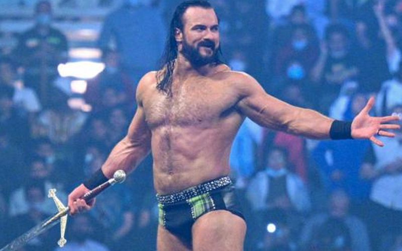 Drew McIntyre Finally Gets To Use His Sword At WrestleMania 38