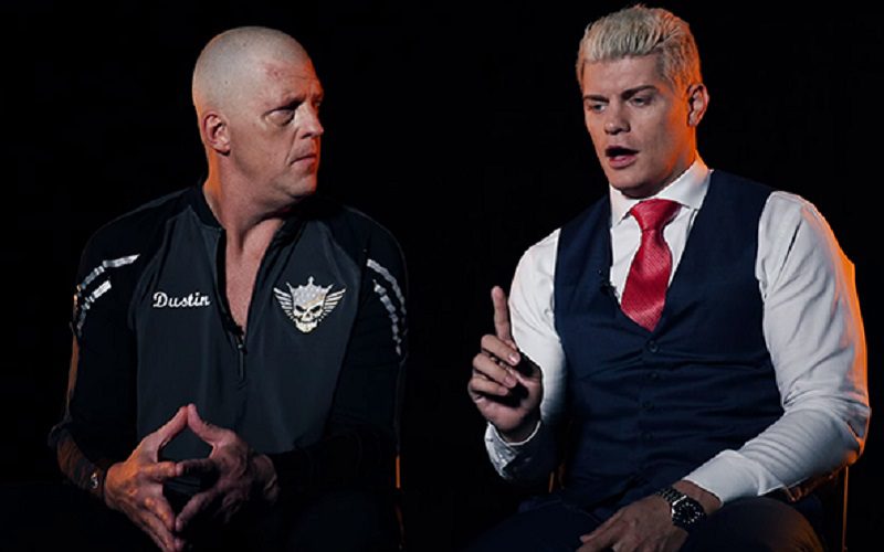 Dustin Rhodes Offers His Full Support To Cody Rhodes & Brandi Rhodes After AEW Exit