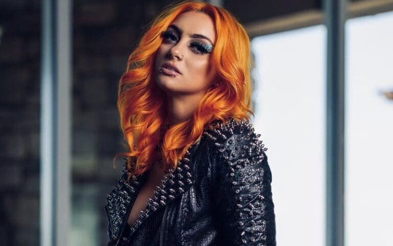 Gigi Dolin Says She's Up In Heaven In Sizzling Fishnets Photo Drop