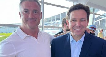 Shane McMahon Meets With Florida Governor Ron DeSantis