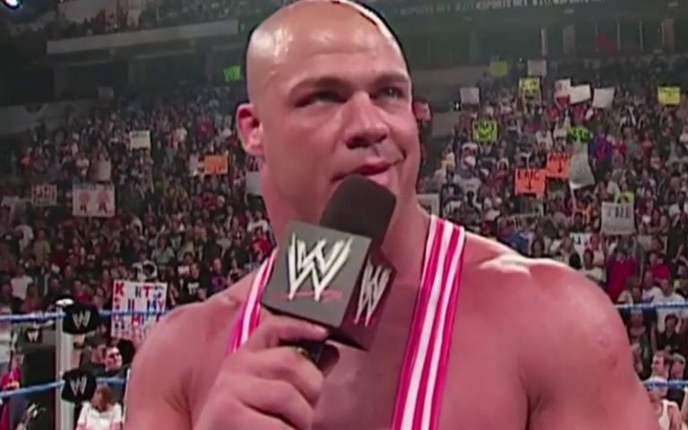 Kurt Angle Found It Difficult Dealing With ‘What?’ Chants
