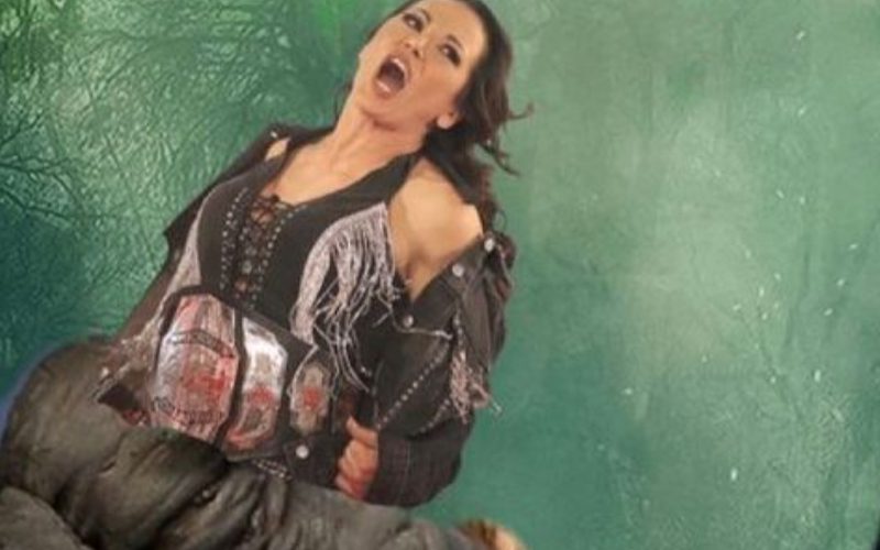 Mickie James Hilariously Photoshops Royal Rumble Appearance Into Famous Movies