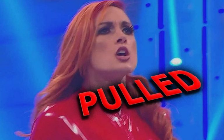 Becky Lynch Pulled From WWE Live Event