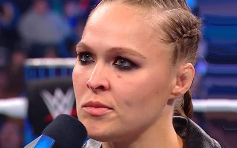 Ronda Rousey Calls Out Fake Report About Why She Didn’t Stay For WWE Hall Of Fame