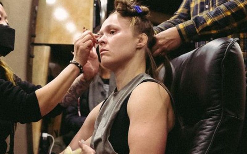 Ronda Rousey Drops Photo Of Herself Pumping Breast Milk Before Royal Rumble Return
