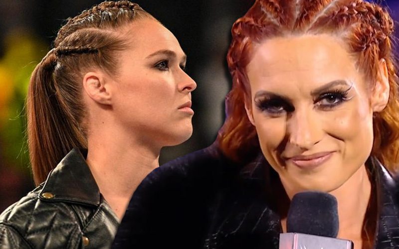 Becky Lynch Calls Ronda Rousey Out For Copying Her Segment