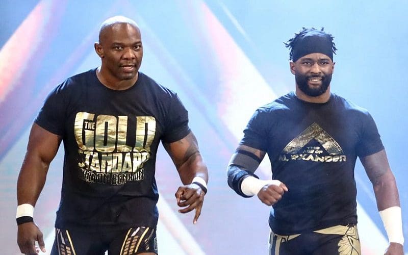 WWE Officially Splits Up Shelton Benjamin & Cedric Alexander