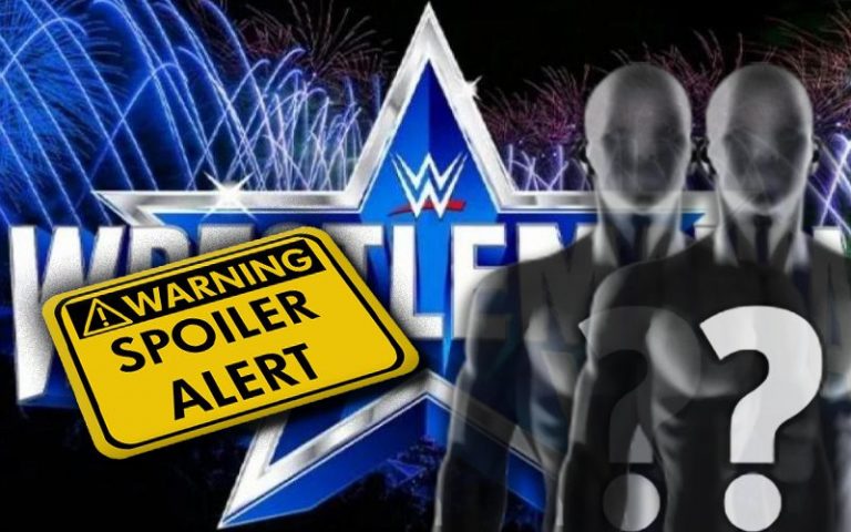 Big Spoiler On WWE’s Plan For WrestleMania 38 Title Match