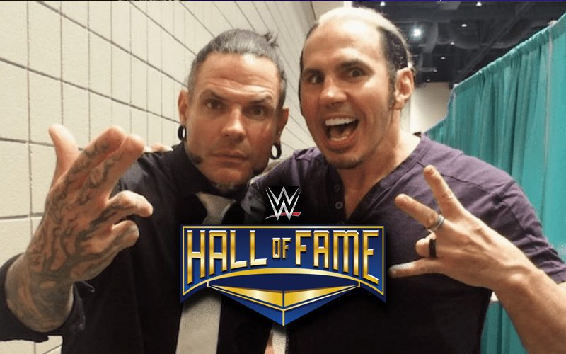 Jeff Hardy Wanted WWE Hall Of Fame Induction For Hardy Boyz Team