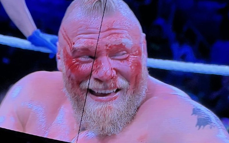 Brock Lesnar Did Not Blade Himself At WWE Madison Square Garden Live Event