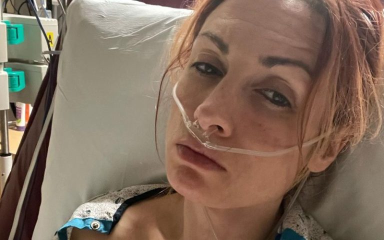 Becky Lynch Posts Photo From Hospital Bed While Saying She Will Miss WWE RAW Tonight