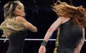 Trish Stratus Shows Up To Slap Becky Lynch At WWE Live Event
