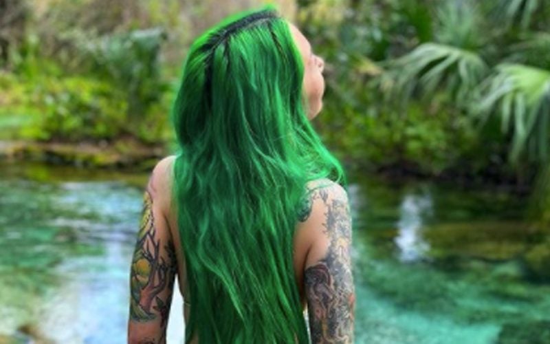 Shotzi Shows Off A Ton Of Ink With Barely-There Bikini Photo