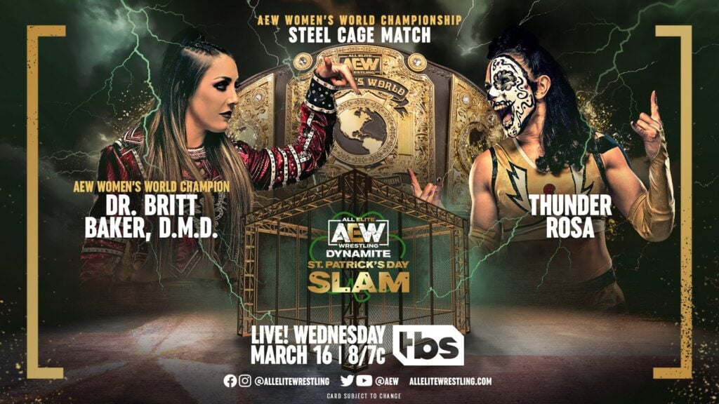 AEW Dynamite “St Patrick’s Day Slam” Results for March 16, 2022
