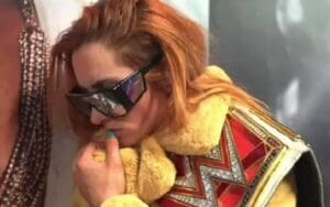 Becky Lynch Was Backstage During WWE RAW Despite Throat Injury