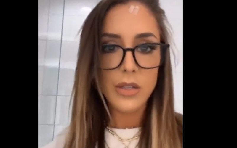 Britt Baker Roasts Haters For Saying Thumbtacks In Pro Wrestling Are Fake