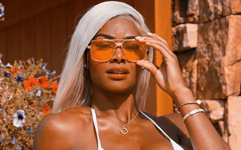 Jade Cargill Leaves Fans Breathless In Stunning White Cut-Out Swimsuit Photo Drop
