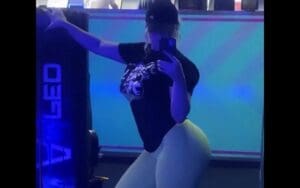 Nikkita Lyons Works Up A Big Sweat With Grueling Workout Video