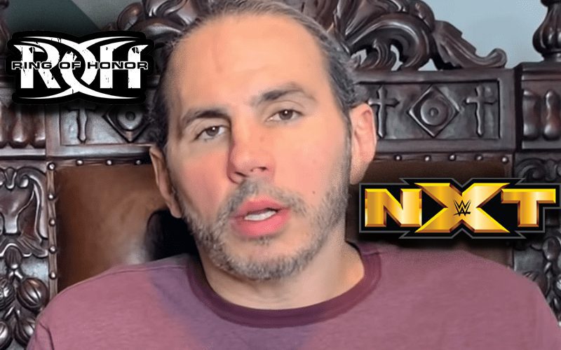 Matt Hardy Wants ROH To Become AEW’s Equivalent To NXT