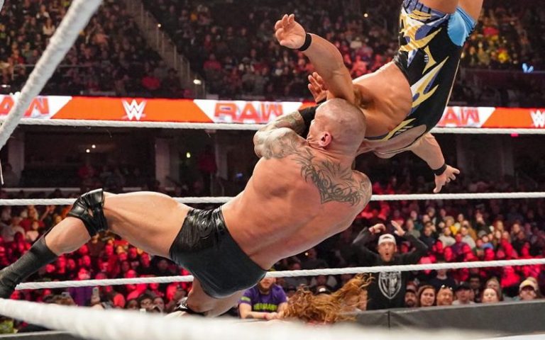 Fans React To Randy Orton’s Insane Moonsault RKO On Chad Gable