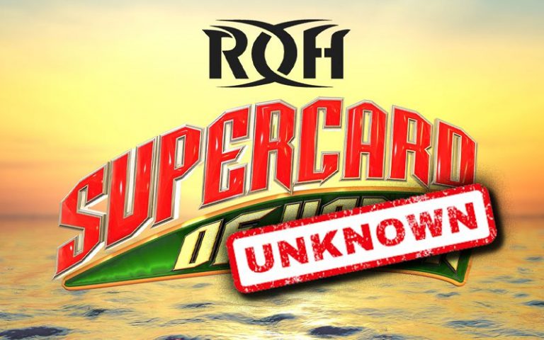 Supercard of Honor Event Completely Up In The Air After Tony Khan Purchased ROH