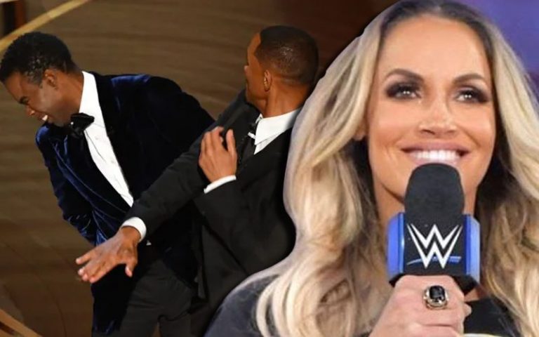 Trish Stratus Claims She’s A Trendsetter After Will Smith Slap