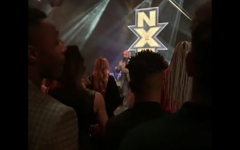 Never Before Seen Footage Surfaces Of Triple H Addressing NXT Roster After USA Premiere