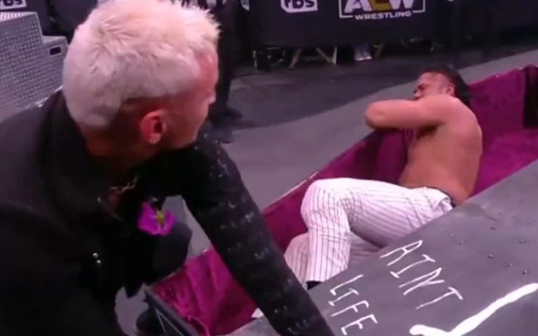 Charlotte Flair Reacts To Andrade El Idolo’s Coffin Match On AEW Dynamite